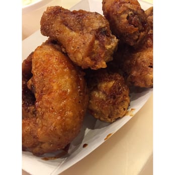 Boom Boom Chicken - Half and half 12 piece wings! - Korean Near Me - Edison, New Jersey