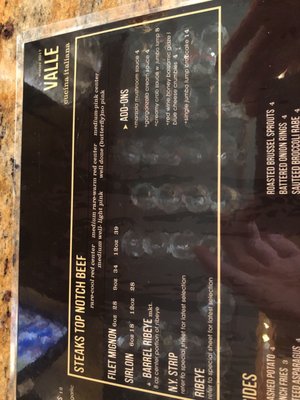 Menu photo 2 Valle Cucina Wilmington, DE Menu photo 2 Valle Cucina Wilmington, DE