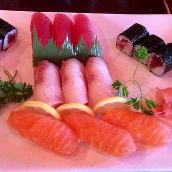 Osaka Japanese Restaurant - Favorite choice. Tri-Cities Combination dinner. Tekka Maki, Magura, Hamachi, and Sake nigiri. - Japanese Near Me - Bristol, Virginia Osaka Japanese Restaurant - Favorite choice. Tri-Cities Combination dinner. Tekka Maki, Magura, Hamachi, and Sake nigiri. - Japanese Near Me - Bristol, Virginia