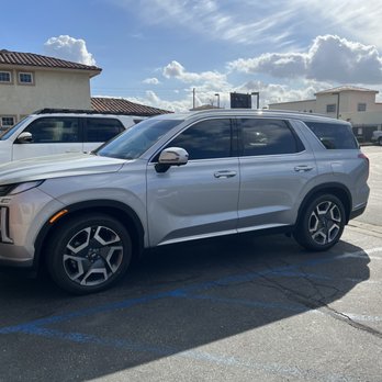 Daylight Window Tint - Front windows and windshield strip - Car Window Tinting Near Me - Ontario, California