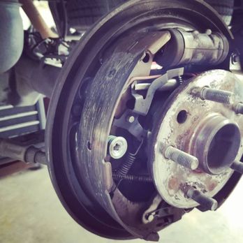 All Tech Automotive - Brakes worn a little too far. - Auto Repair Near Me - Austin, Texas