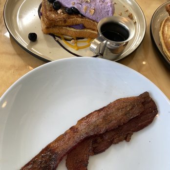 Toast Kitchen & Bakery - Millionaire's bacon and ube french toast - Breakfast & Brunch Near Me - Tustin, California Toast Kitchen & Bakery - Millionaire's bacon and ube french toast - Breakfast & Brunch Near Me - Tustin, California