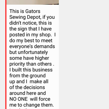 Gators Sewing Depot - Sewing & Alterations Near Me - Clovis, New Mexico