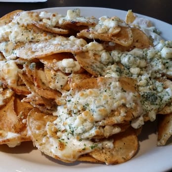 The Grotto - Bleu cheese chips. .. sinful :) - American Near Me - Springfield, Missouri