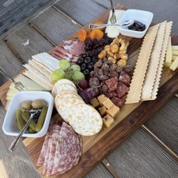 Charcuterie board.