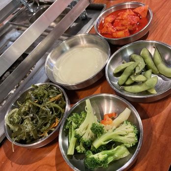 DJK Korean BBQ - Banchan - Korean Near Me - San Diego, California