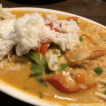 Thai Crystal - Panang curry with shrimp - Thai Near Me - Pendleton, Oregon