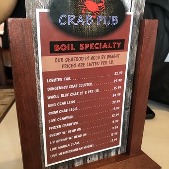 Crab Pub - Market prices as of Feb 2019 - Cajun/Creole Near Me - San Diego, California Crab Pub - Market prices as of Feb 2019 - Cajun/Creole Near Me - San Diego, California