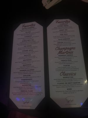 Menu photo 1 Splash Martini Bar Oconomowoc, WI Menu photo 1 Splash Martini Bar Oconomowoc, WI