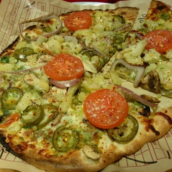 MOD Pizza - MOD PIZZA pesto, mozzarella jalapenos,pineapples, cauliflower, mushrooms onions and tomatoes... delish. - Pizza Near Me - Raleigh, North Carolina MOD Pizza - MOD PIZZA pesto, mozzarella jalapenos,pineapples, cauliflower, mushrooms onions and tomatoes... delish. - Pizza Near Me - Raleigh, North Carolina