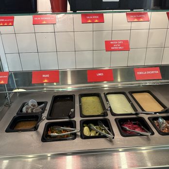 The Taco Stand - Salsa bar - Mexican Near Me - Oceanside, California