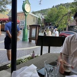Cafe Terigo - Patio / outdoor seating view of main street