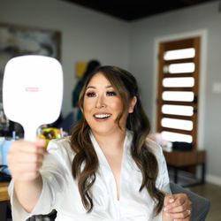 Beauty By Gina T - Feeling so overjoyed with my first look on my wedding day