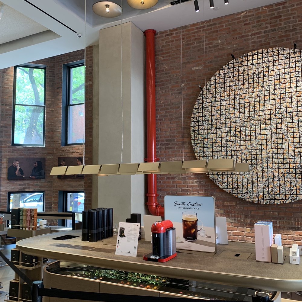 Nespresso Boutique - Motion activated art - Coffee & Tea Near Me - New York, New York Nespresso Boutique - Motion activated art - Coffee & Tea Near Me - New York, New York