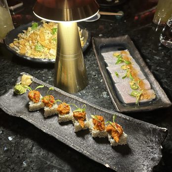 Komodo Las Vegas - Hamachi and Spicy Bluefin Tuna - Asian Fusion Near Me - Las Vegas, Nevada Komodo Las Vegas - Hamachi and Spicy Bluefin Tuna - Asian Fusion Near Me - Las Vegas, Nevada