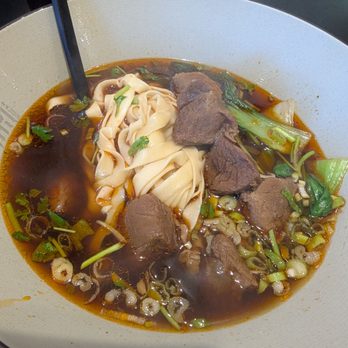 Highland Noodles - Braised beed thin flat noodles - Noodles Near Me - Roseville, California Highland Noodles - Braised beed thin flat noodles - Noodles Near Me - Roseville, California
