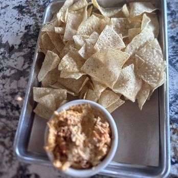 B & C Barbeque - Buffalo chicken dip and homemade tortilla chips! - Barbeque Near Me - Wichita, Kansas B & C Barbeque - Buffalo chicken dip and homemade tortilla chips! - Barbeque Near Me - Wichita, Kansas
