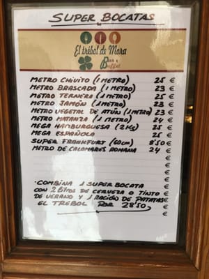 Menu photo 3 El Trébol de Mora Mora de Rubielos, TE