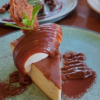 Rigo - Banana Cheesecake with Rum and Sea Salt Caramel - Spanish Near Me - Honolulu, Hawaii Rigo - Banana Cheesecake with Rum and Sea Salt Caramel - Spanish Near Me - Honolulu, Hawaii