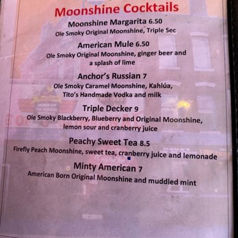 Anchor Bar - Moonshine Cocktails - Chicken Wings Near Me - San Antonio, Texas Anchor Bar - Moonshine Cocktails - Chicken Wings Near Me - San Antonio, Texas