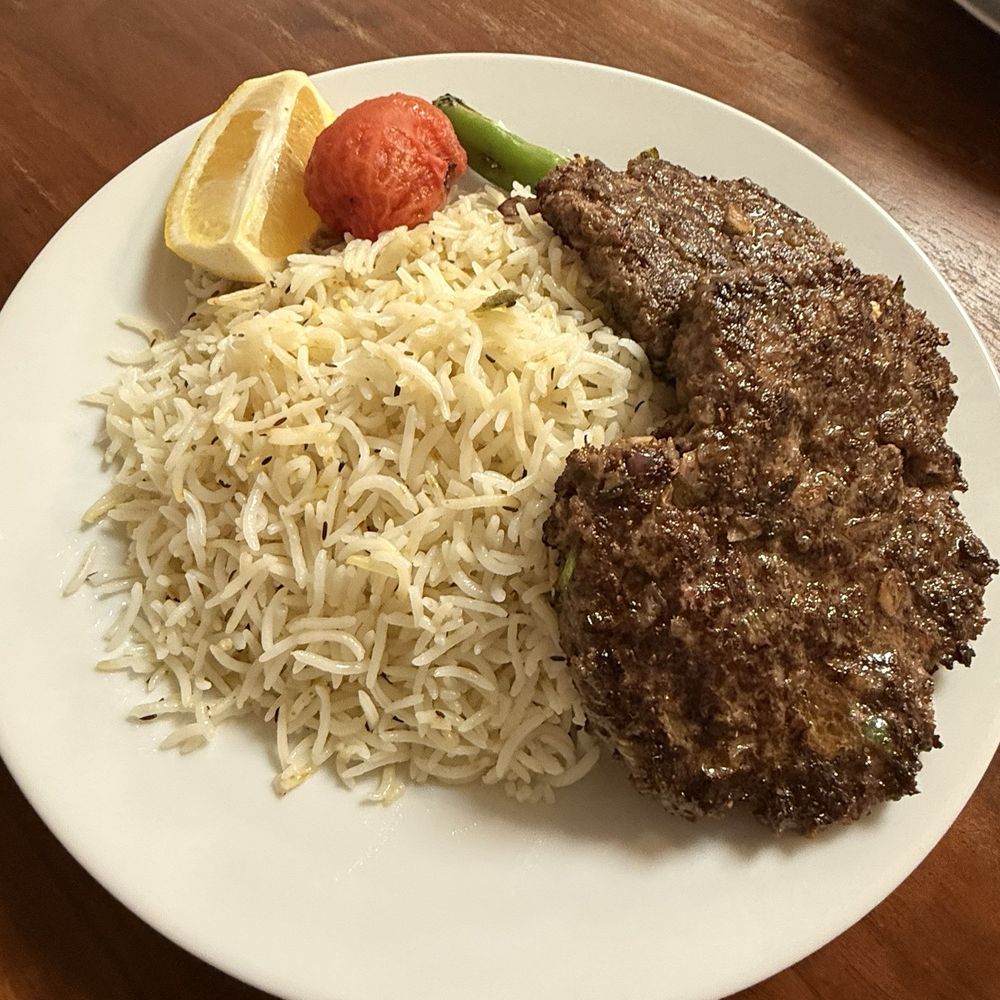 Afghan Kabob House - Chapli Kabob (Meat Patties) - Afghan Near Me - Downey, California Afghan Kabob House - Chapli Kabob (Meat Patties) - Afghan Near Me - Downey, California