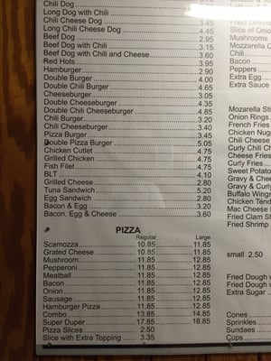 Menu photo 2 Valley Farm Drive-In Bridgeport, CT