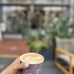 Cajé Coffee Roasters - Honey Lavender Latte