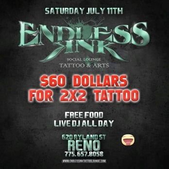 Endless Ink - Great opportunity! - Tattoo Near Me - Reno, Nevada Endless Ink - Great opportunity! - Tattoo Near Me - Reno, Nevada