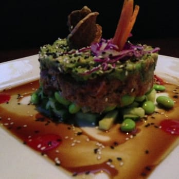 Yard House - Spicy Tuna "Roll" (more like a cake) - New American Near Me - West Nyack, New York Yard House - Spicy Tuna "Roll" (more like a cake) - New American Near Me - West Nyack, New York