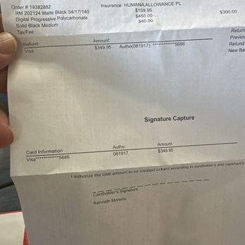 Visionworks - Price gouging progressive lenses on your insurance - Optometrists Near Me - Orlando, Florida