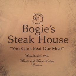 Bogie's amazing steaks Bogie's amazing steaks