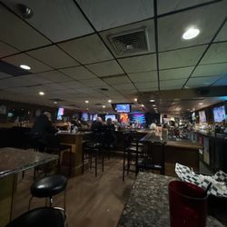 The Firehouse - Tables,seating,bar.