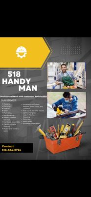 518 Handy Man Logo