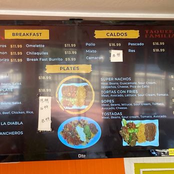 Taqueria Familiar - Menu 2 - Mexican Near Me - Hayward, California Taqueria Familiar - Menu 2 - Mexican Near Me - Hayward, California