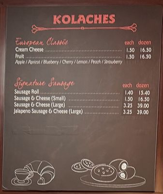 Menu photo 1 Iheart Kolache The Colony, TX Menu photo 1 Iheart Kolache The Colony, TX