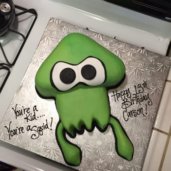 Cornerstone Bakery - You're A Kid, You're A Squid! - Bakeries Near Me - Bakersfield, California