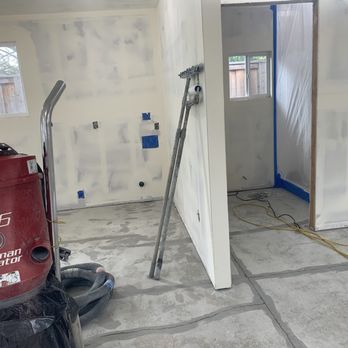 Ballistic Concrete Coatings - Before - Flooring Near Me