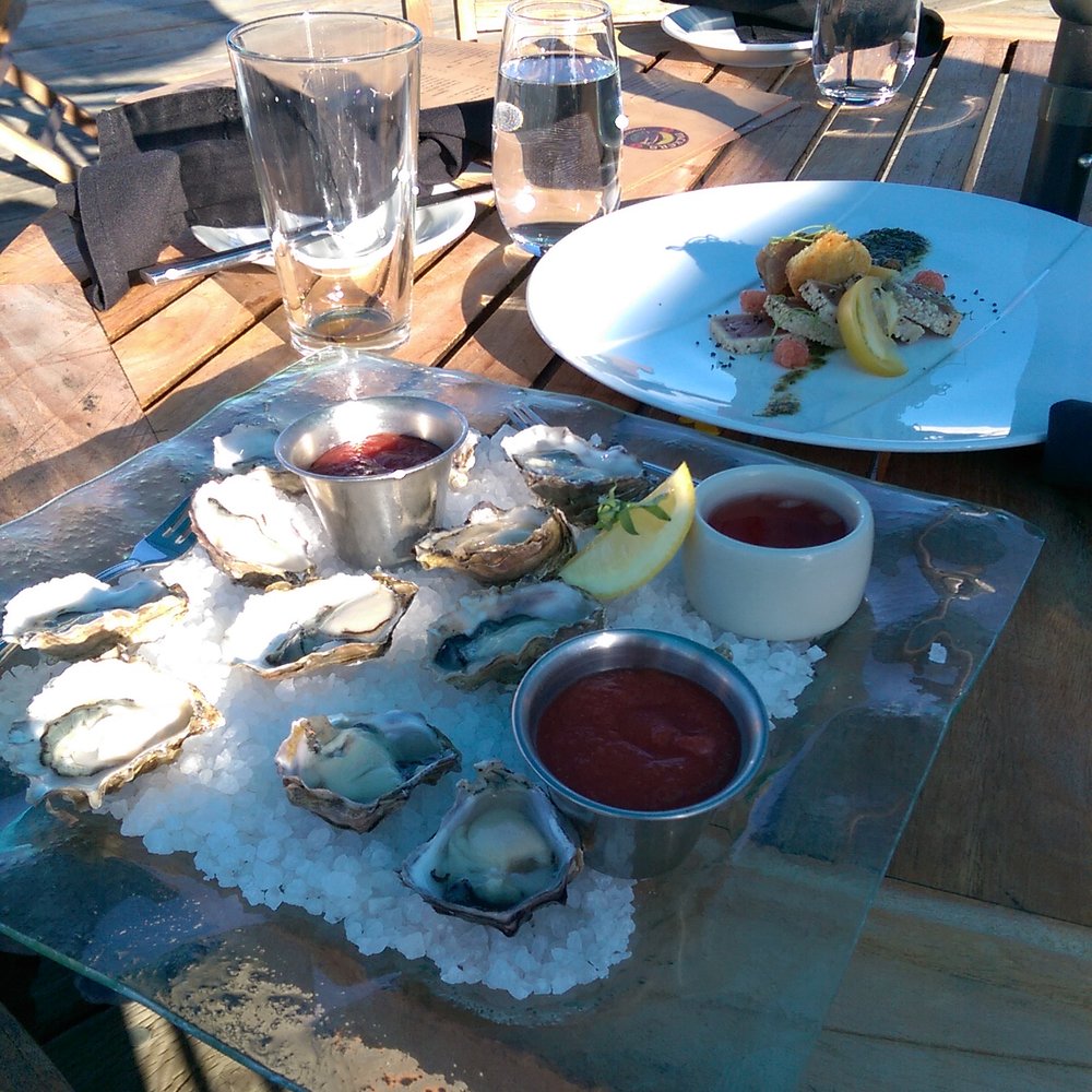 Packers Kitchen + Bar - Oysters and Tuna appetizers - Seafood Near Me - Blaine, Washington Packers Kitchen + Bar - Oysters and Tuna appetizers - Seafood Near Me - Blaine, Washington