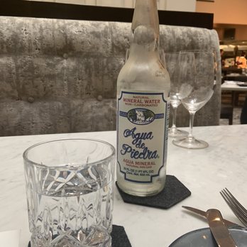 Taft Díaz - Mexican Still Water in a fancy crystal glass. - New American Near Me - El Paso, Texas Taft Díaz - Mexican Still Water in a fancy crystal glass. - New American Near Me - El Paso, Texas
