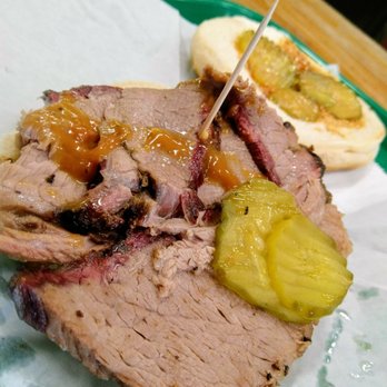 Luling Bar- B- Q - Brisket sandwich $6.25 - Barbeque Near Me - Luling, Texas Luling Bar- B- Q - Brisket sandwich $6.25 - Barbeque Near Me - Luling, Texas