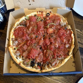 Vero Chicago Pizza - 10" sears tower deep dish - Italian Near Me - Chandler, Arizona Vero Chicago Pizza - 10" sears tower deep dish - Italian Near Me - Chandler, Arizona