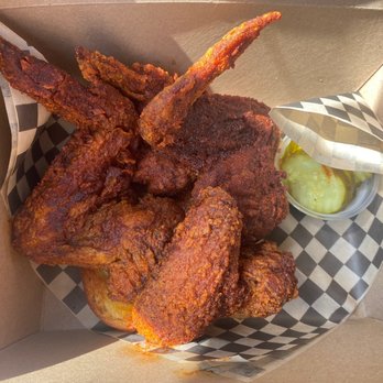 Bae's Fried Chicken - 4 pc Wings - Nashville Hot - Chicken Shop Near Me - Portland, Oregon Bae's Fried Chicken - 4 pc Wings - Nashville Hot - Chicken Shop Near Me - Portland, Oregon
