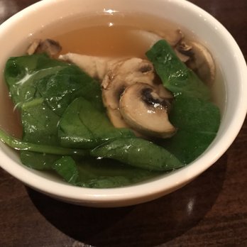 P.F. Chang's - Wonton Soup loaded with Wontons, Chicken breast meat, Shrimp, Spinach, and Mushrooms was delicious - Chinese Near Me - Troy, Michigan P.F. Chang's - Wonton Soup loaded with Wontons, Chicken breast meat, Shrimp, Spinach, and Mushrooms was delicious - Chinese Near Me - Troy, Michigan