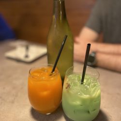 Phat Eatery - Tumeric Defense + Pandan Colada
