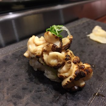 Sushi Katsuei - Shirako -- codfish testicles torched.. sounds gross but so absolutely delicious and melt in your mouth! ... winter special - Sushi Bars Near Me - Brooklyn, New York