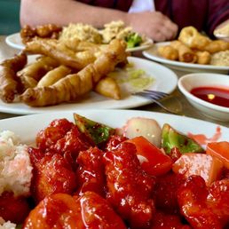Sweet and sour chicken Sweet and sour chicken