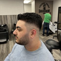 Trendy Trims Barbershop - High fade beard lineup