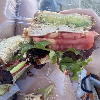 Lori's Oy Vey Cafe - M. B 's Avocado Supreme with turkey and hot peppers - Cafes Near Me - Rehoboth Beach, Delaware