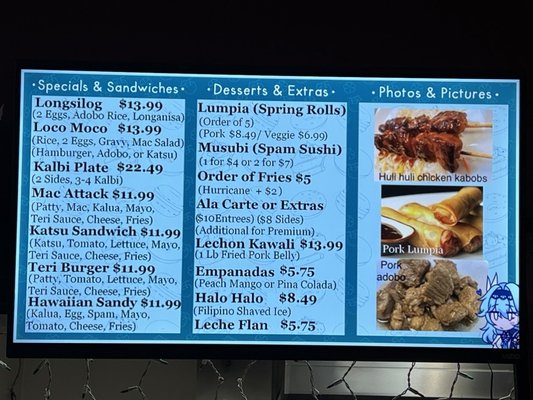 Menu photo 3 Dakine Grindz Restaurant Sunset, UT