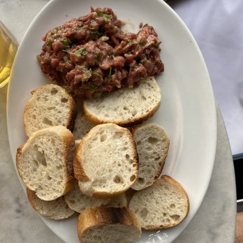 Le District - Steak tartare - French Near Me - New York, New York Le District - Steak tartare - French Near Me - New York, New York